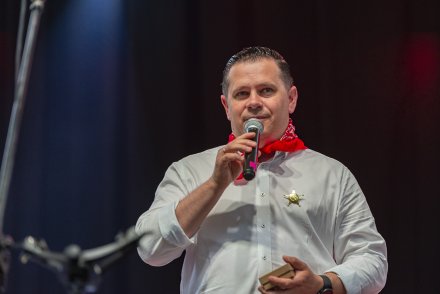 XXII Wiślaczek Country - 1 dzień - burmistrz Wisły Tomasz Bujok